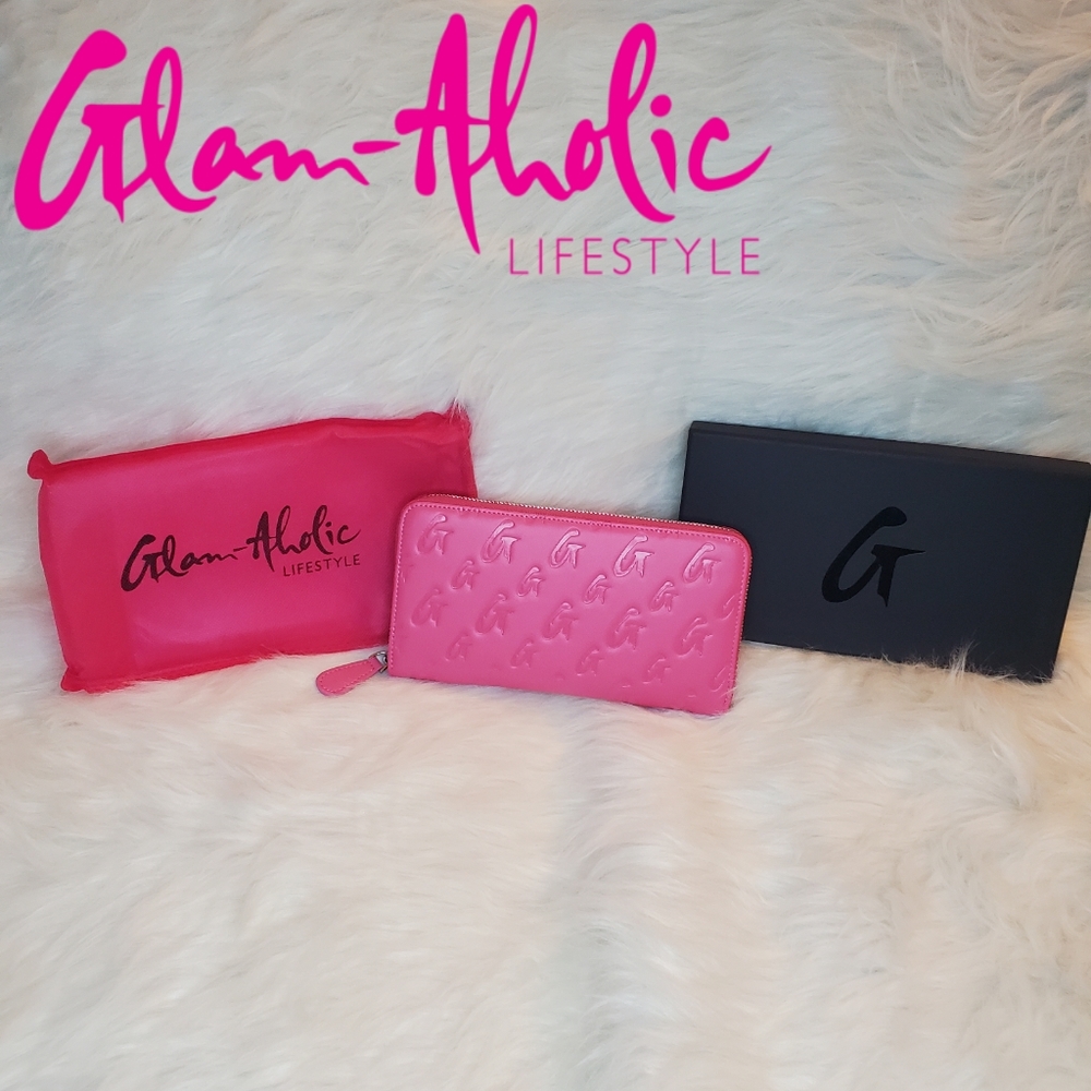 MONOGRAM JUMBO WALLET HOT PINK